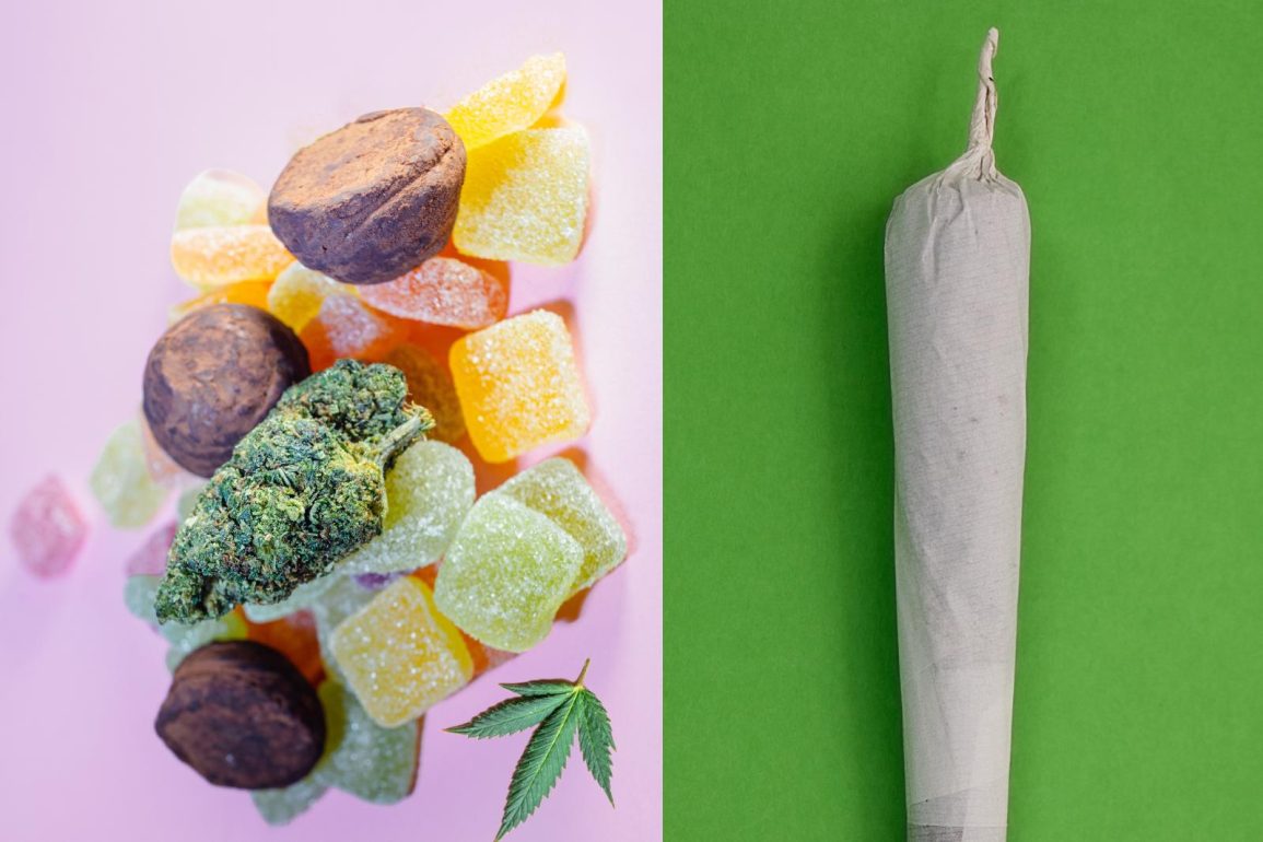 10 MG Edible VS Joint_ What's More Potent