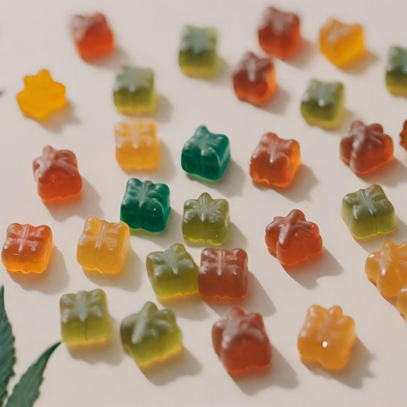 How much THC is in delta 8 gummies